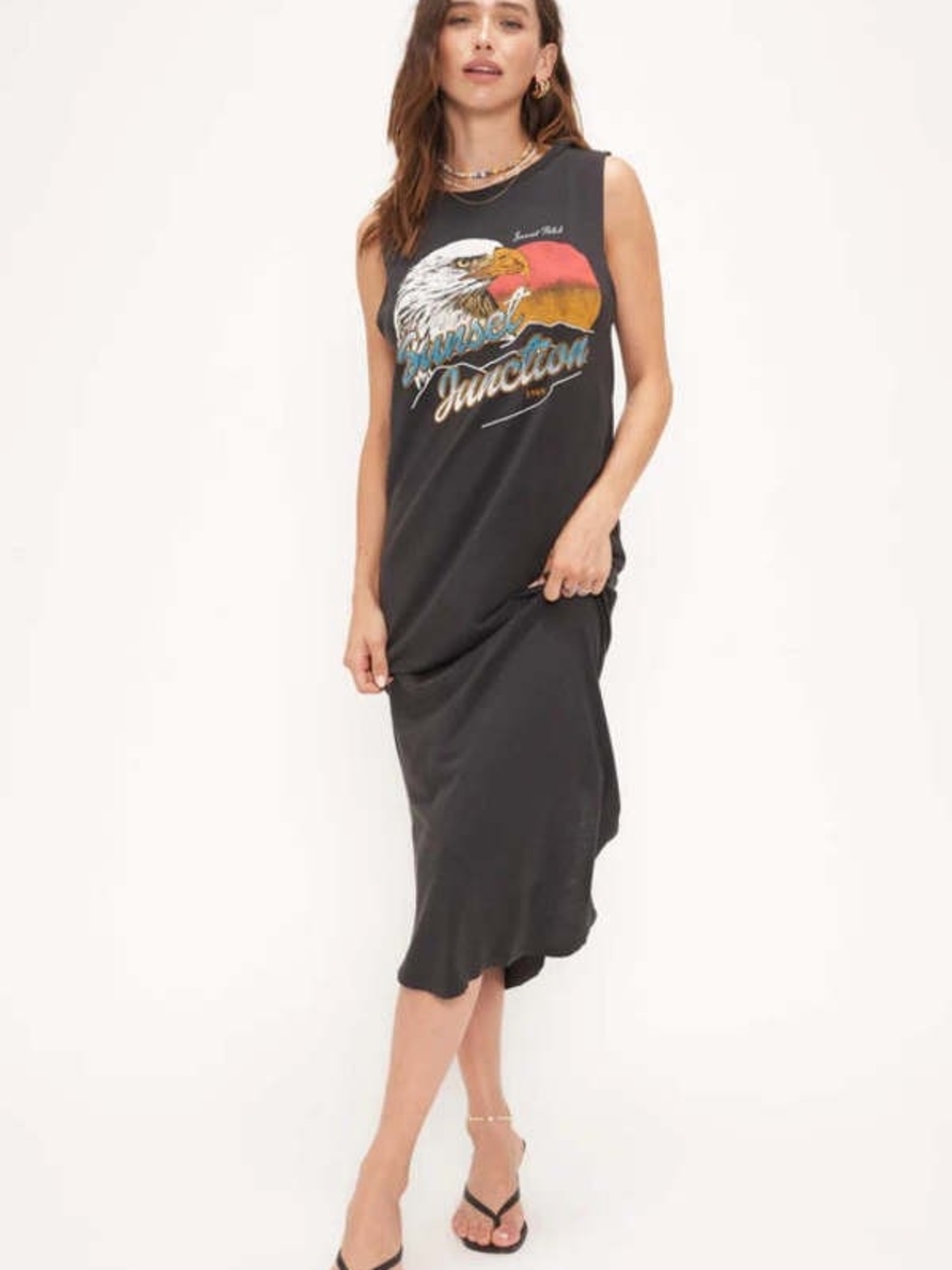 Project Social T Sunset Junction Tank Dress Size X Small